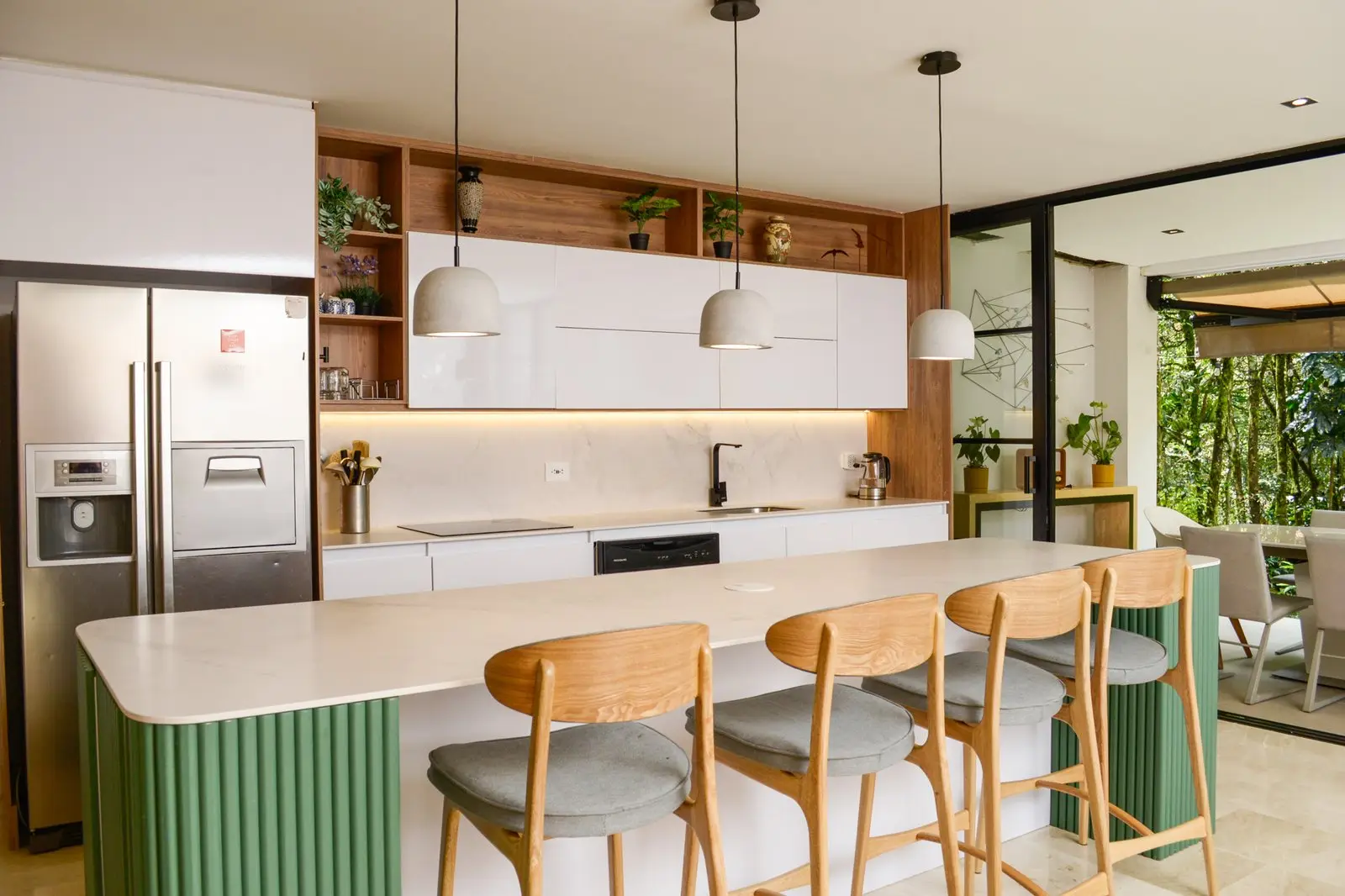 Cocina de la reforma integral en Atalanta Houses